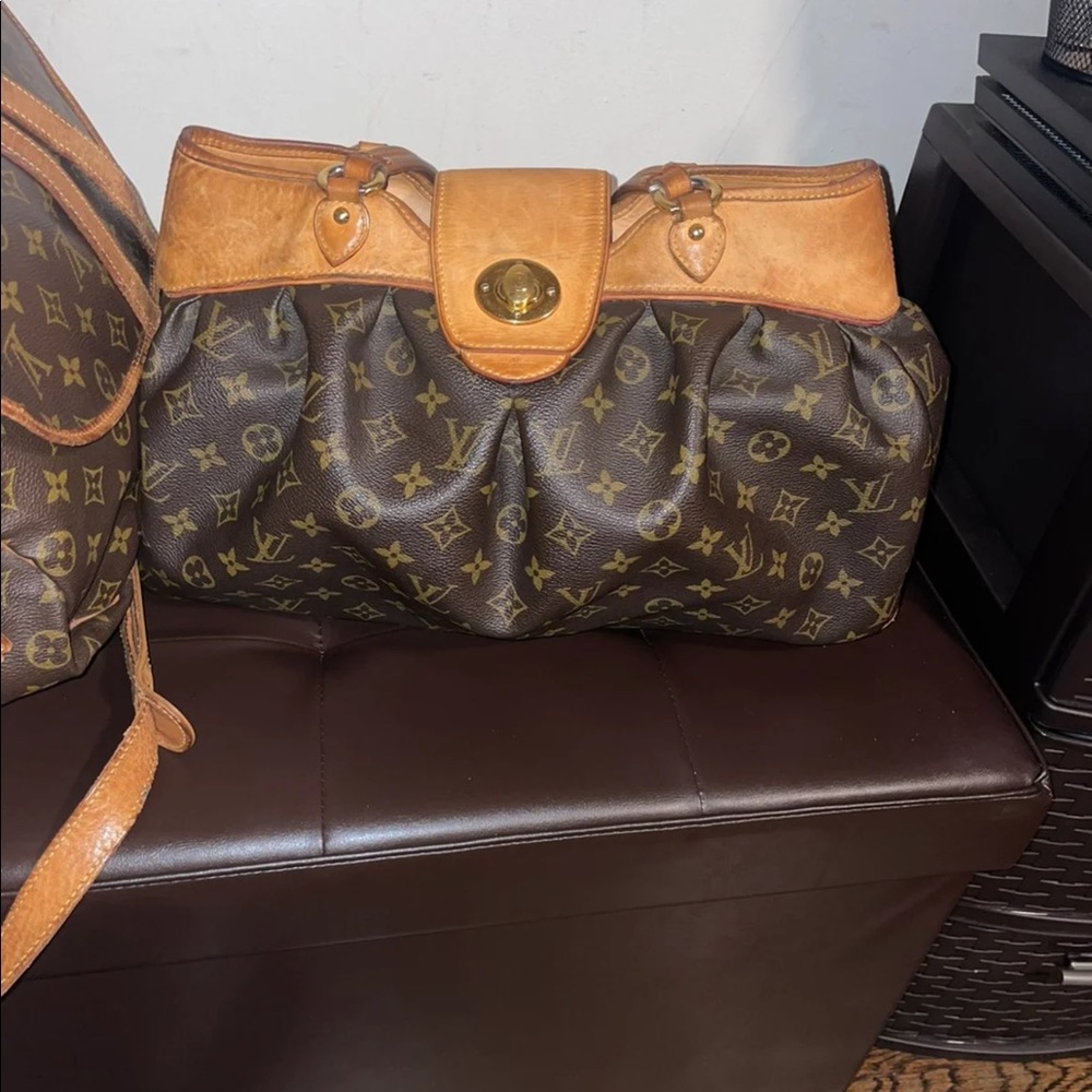 Authentic bow tie LV bag